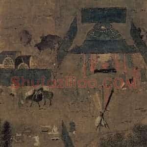 宋代 李唐《文姬归汉图》国画综合作品图片赏析