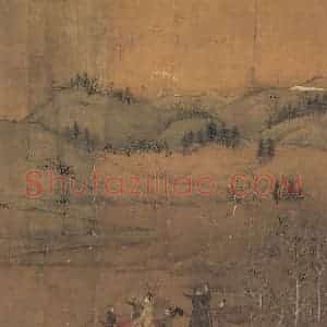 宋代 李唐《文姬归汉图》国画综合作品图片赏析