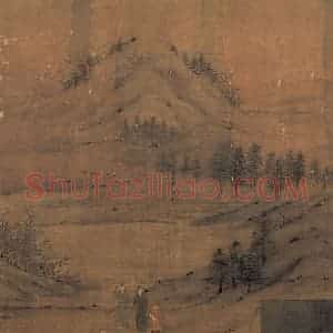 宋代 李唐《文姬归汉图》国画综合作品图片赏析