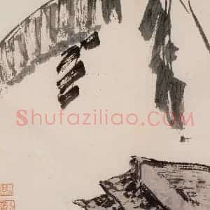 清代 传綮《写生》国画花鸟作品图片赏析