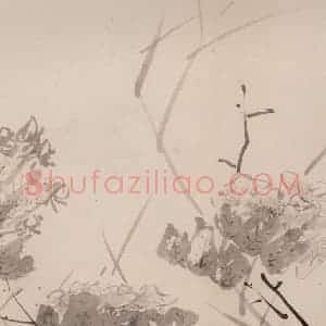 清代 传綮《写生》国画花鸟作品图片赏析