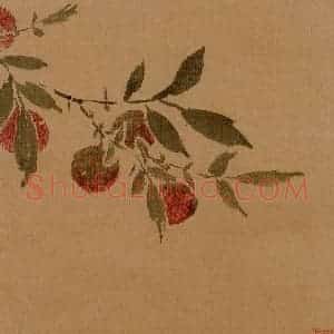 明代 孙龙《写生》国画花鸟作品图片赏析