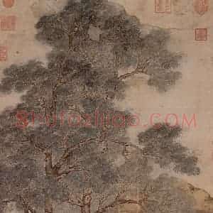 明代 丁云鹏《白马驮经图》国画综合作品图片赏析