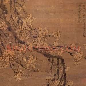 明代 陈宪章《万玉图》国画花鸟作品图片赏析