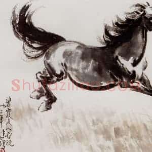 现代 徐悲鸿《动物册页》国画综合作品图片赏析