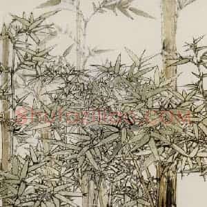 1984年 程十发《金玉满干坤》国画花鸟作品图片赏析