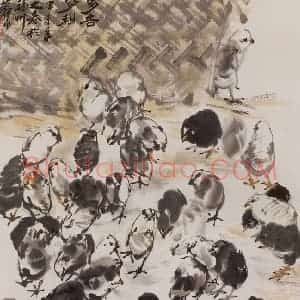 1984年 黄胄《多吉多利》国画综合作品图片赏析