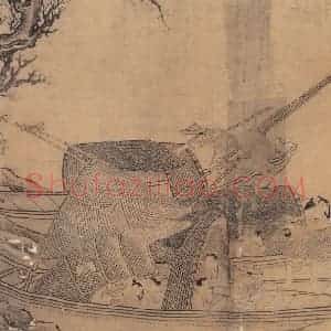 明代《渔家乐》国画综合作品图片赏析