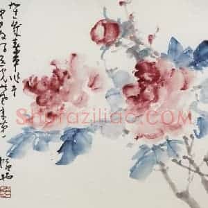 1994年 董寿平《天香》国画花鸟写意作品图片赏析