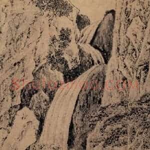 明代 文征明《山水册》国画山水作品图片赏析