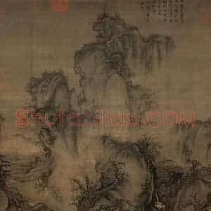北宋 郭熙《早春图》国画山水作品图片赏析