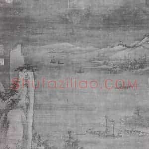 北宋 郭熙《丰年瑞雪图》国画山水作品图片赏析