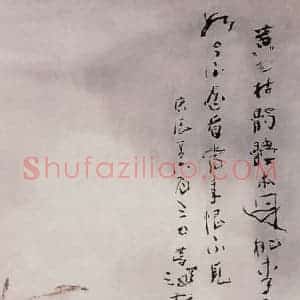 2000年 杨善深《黄花髑髅》国画综合作品图片赏析