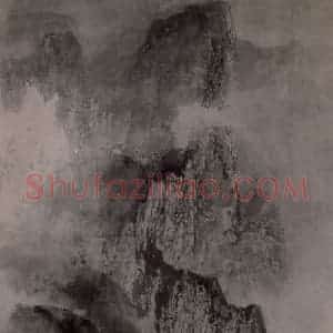 近现代 宋雨桂《长江明珠图》国画山水作品图片赏析