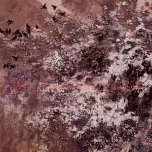 近现代 宋雨桂《鸣雪》国画山水作品图片赏析