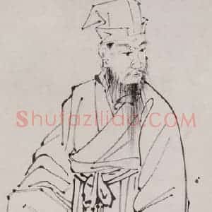 1947-1949年 方人定《铁线描》国画人物作品图片赏析