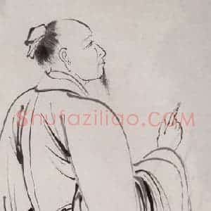 1947-1949年 方人定《混描》国画人物作品图片赏析