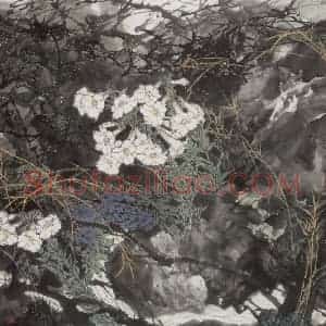 1992年 王晋元《幽谷灵秀》国画花鸟写意作品图片赏析