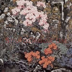 王晋元《暖春》国画花鸟写意作品图片赏析