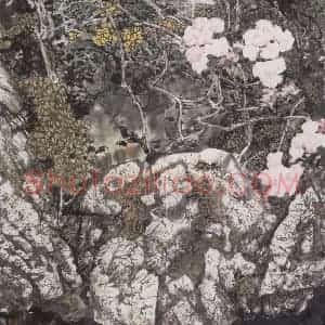 王晋元《幽谷清音》国画花鸟写意作品图片赏析