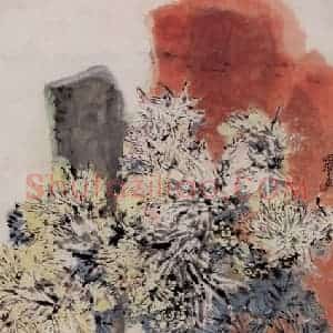 1986年 郭怡孮《秋光烂漫》国画花鸟作品图片赏析