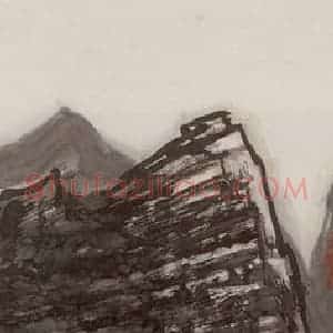 2002年 李宝林《情系帕米尔》国画山水作品图片赏析