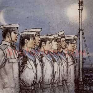 1987年 李宝林《从初一到十五》国画人物作品图片赏析