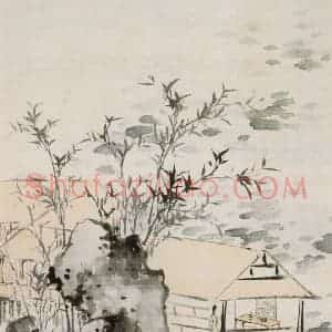 近现代 陈少梅《观音图册》国画综合作品图片赏析