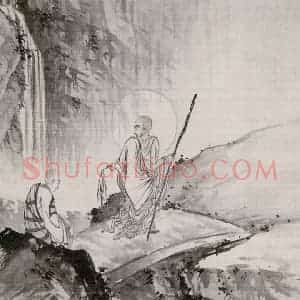 近现代 陈少梅《观音图册》国画综合作品图片赏析