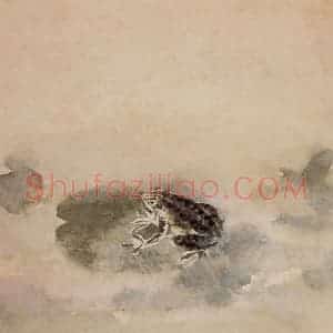 1940年 汪慎生《临孙隆花鸟册页》国画花鸟写意作品图片赏析