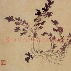 1940年 汪慎生《临孙隆花鸟册页》国画花鸟写意作品图片赏析
