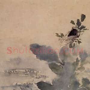 1940年 汪慎生《临孙隆花鸟册页》国画花鸟写意作品图片赏析