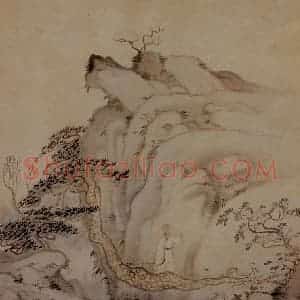 明末清初 石涛《黄山图册21开》国画山水作品图片赏析