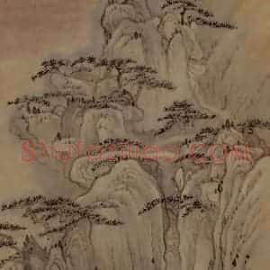 明末清初 石涛《黄山图册21开》国画山水作品图片赏析