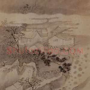 明末清初 石涛《黄山图册21开》国画山水作品图片赏析