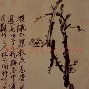 明末清初 石涛《花卉图册》国画花鸟作品图片赏析