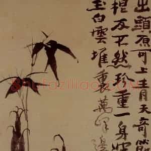 明末清初 石涛《山水花卉8开》国画花鸟作品图片赏析
