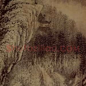 明末清初 石涛《山水》国画山水作品图片赏析