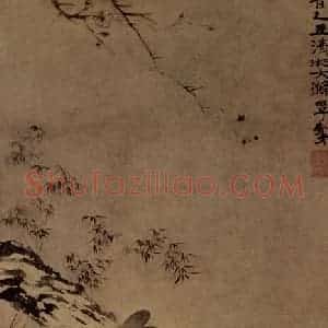 明末清初 石涛《人物》国画人物作品图片赏析