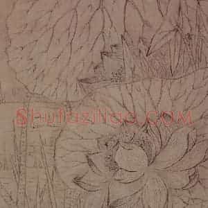 明末清初 石涛《山水花卉册》国画花鸟作品图片赏析