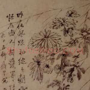 明末清初 石涛《山水花卉册》国画花鸟作品图片赏析