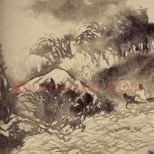 清代 石涛《山水花卉册》国画综合作品图片赏析