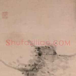 清代 朱耷《花鸟屏》国画花鸟作品图片赏析