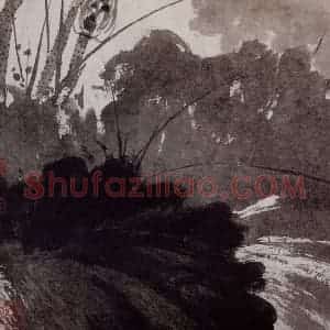 60年代 谢稚柳《荷花图》国画花鸟作品图片赏析