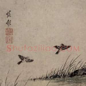 清代 张穆《翎毛珍兽图册》国画花鸟作品图片赏析