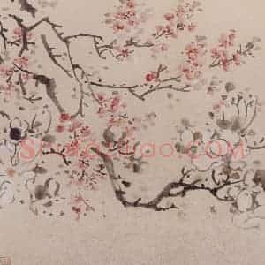 清代 张穆《郑邑侯思诗书画册》国画花鸟作品图片赏析