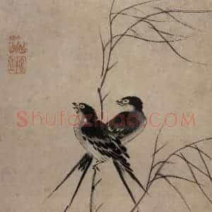 清代 张穆《翎毛珍兽图册》国画花鸟作品图片赏析