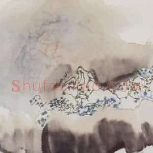 1998年 冯今松《江南赋》国画山水作品图片赏析