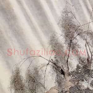 胡也佛《春牧图》国画综合作品图片赏析