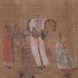 明代 无款《诸夷职贡图轴(十帧)》国画人物作品图片赏析